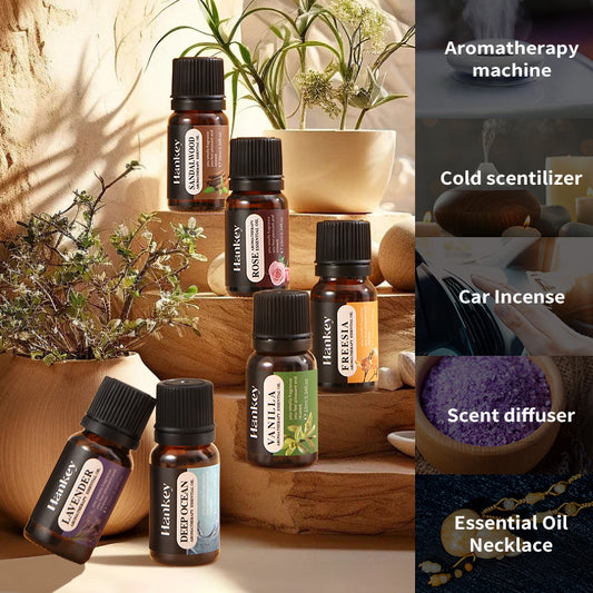 kit de 6 aceites esenciales solubles en agua